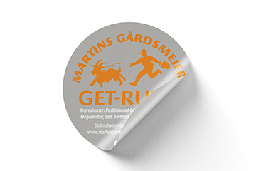 Etiketter tryck i Ljusdal