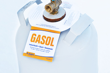 Gasoletikett tryck i Ljusdal