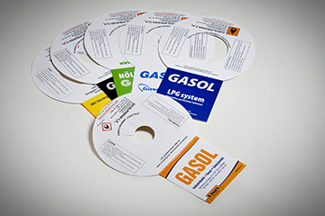Gasoletiketter i Ljusdal