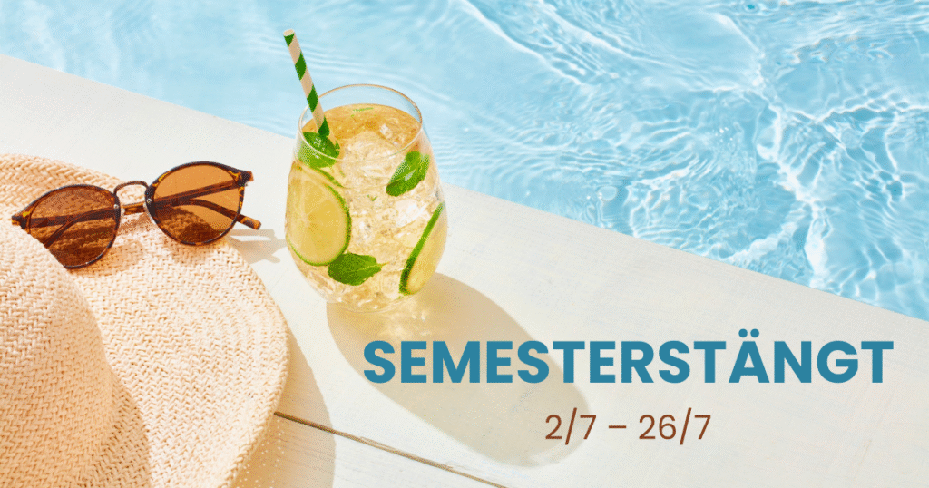 semesterstängt